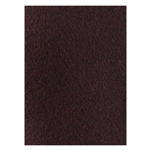 Michael Michael Kors Women's Faux-Fur-Trim Asymmetrical Coat (PXXL, Burgundy) - Picture 3 of 3